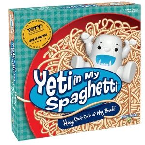 Yeti in My Spaghetti Game for Kids ages 4+ Brand New!